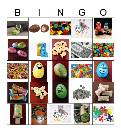 Easter Bingo Card