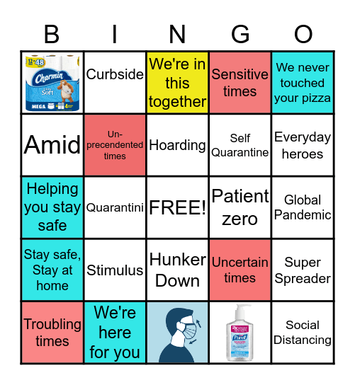 Media Buzzword Bingo Card