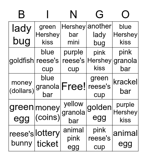 Corona Easter 2020 Bingo Card