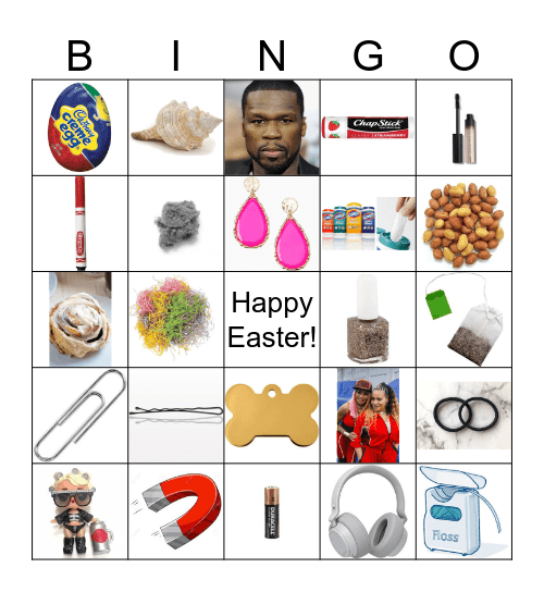 Bunny Bingo Card