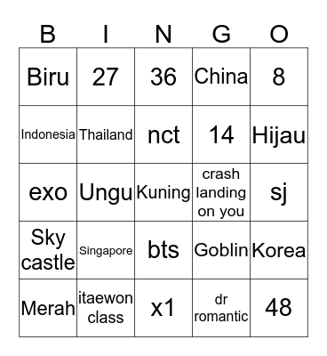 bingo abi Bingo Card