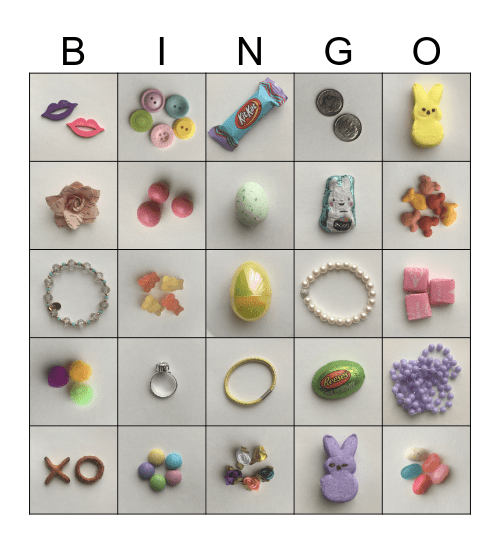 Easter Bingo Card
