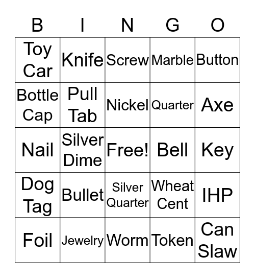 LDD Bingo Card