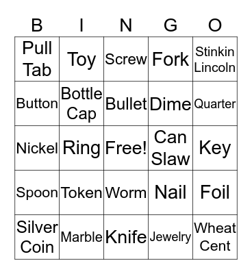 LDD Bingo Card