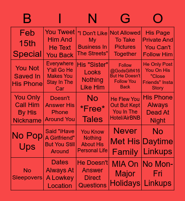 No Tales Bingo(SidePiece Edition) Bingo Card