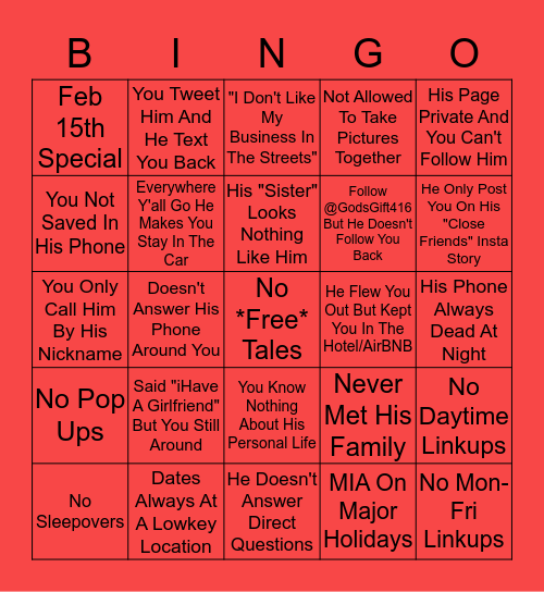 No Tales Bingo(SidePiece Edition) Bingo Card