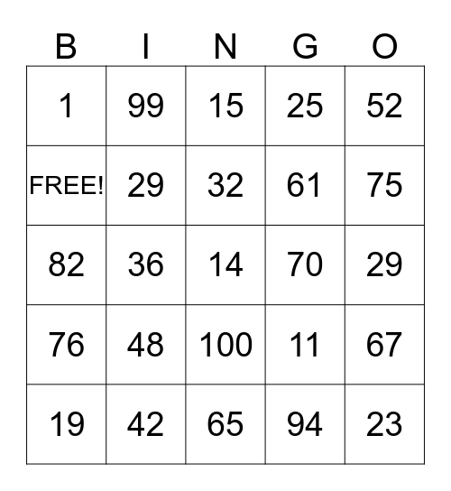 Easter Scavenger Hunt  ( Avva ) Bingo Card