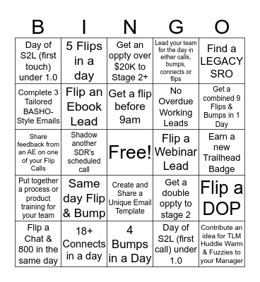 TLM BINGO WEEK 2 Bingo Card