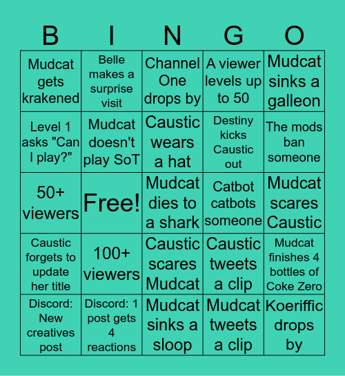 BAD GUYS BINGO: GAME 2 Bingo Card