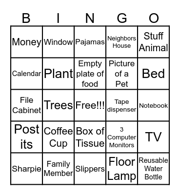 Manoj & Kerthika Baby Shower Bingo Card