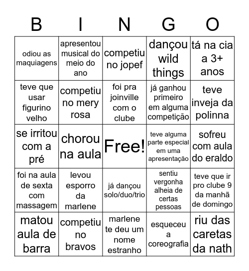 bingo cia cc Bingo Card