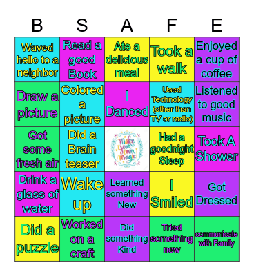 IN-ROOM BINGO Card