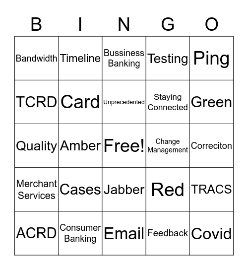 JHatch Town Hall Bingo Card
