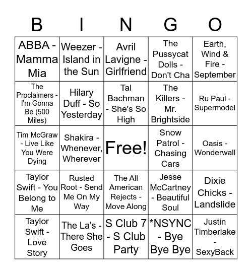 MEC Bingo Round 1 Bingo Card