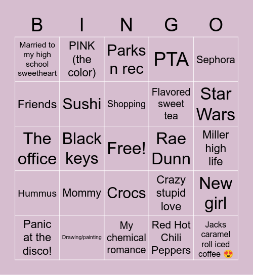 ARE YOU LIKE ME? Bingo Card
