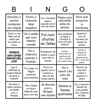 BINGO DA PARRA ILP Bingo Card