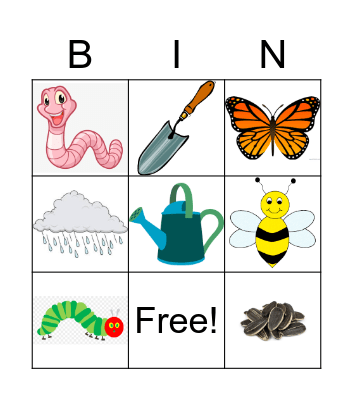 Spring Bingo 3x3 Bingo Card