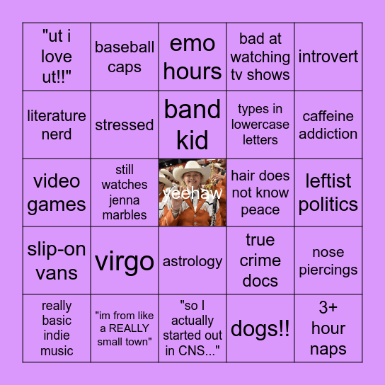 brenna :)) Bingo Card