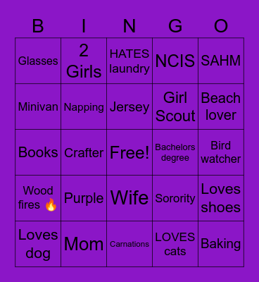 Ultimate Brittany Bingo Card