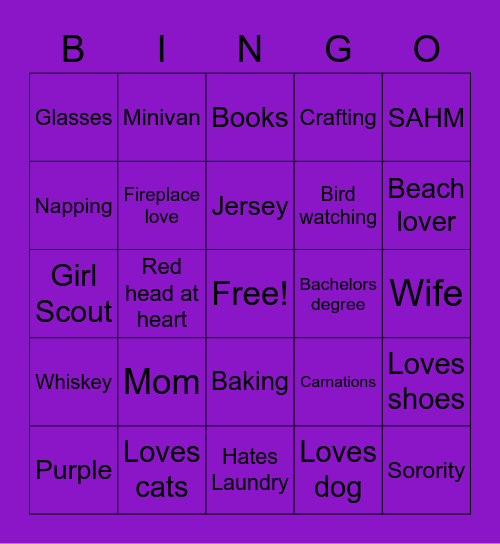 Ultimate Brittany Bingo Card