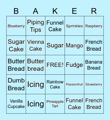 Amzirhaj Cafe Online Bingo Card