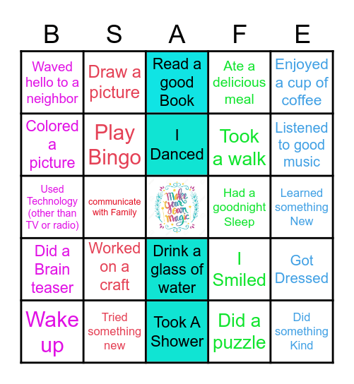 IN-ROOM BINGO Card