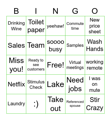 M-F-I  B-I-N-G-O Bingo Card