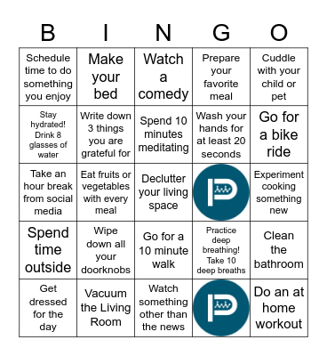 Individual Bingo Card