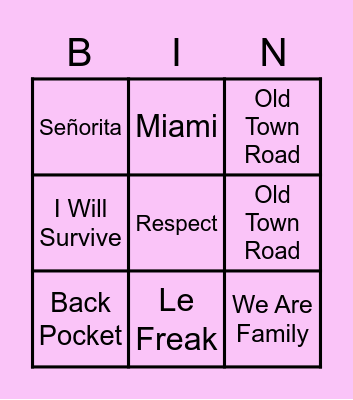 ☙ ❂ ✯ ♠ ☾ MUSIC ROUND ☂ ❁ ♣ ♘ ❧ Bingo Card