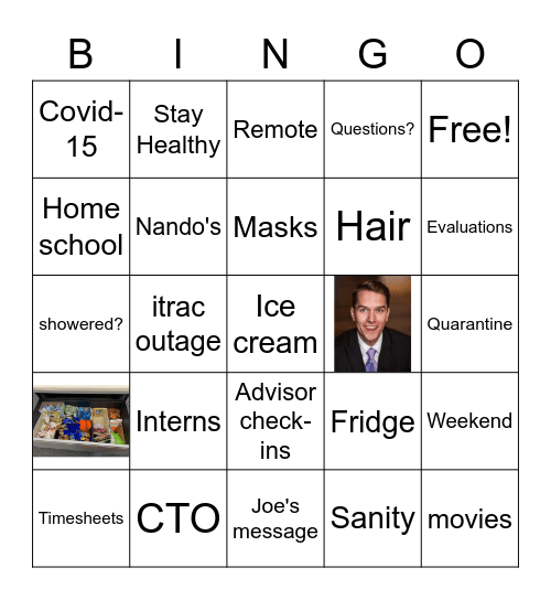 Protiviti Bingo Card