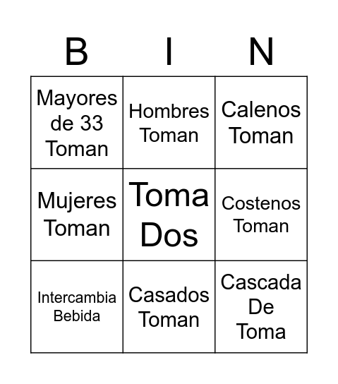 CUMPLE DE RODRI Bingo Card
