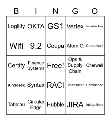 KIND IT Bingo Card