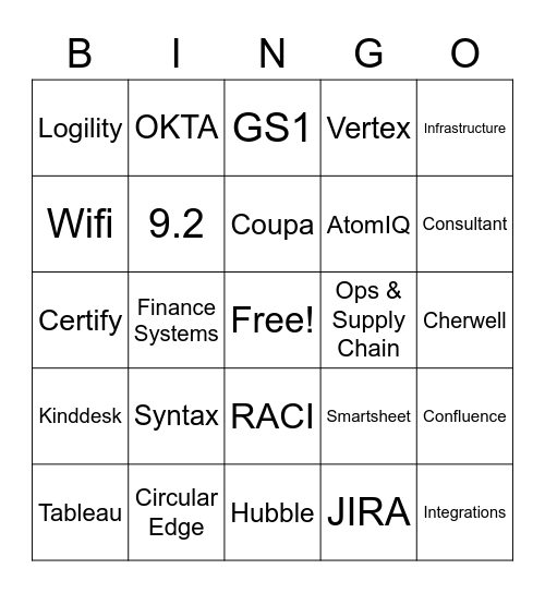 KIND IT Bingo Card