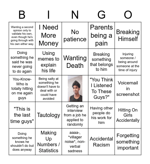 Adep Bingo Card