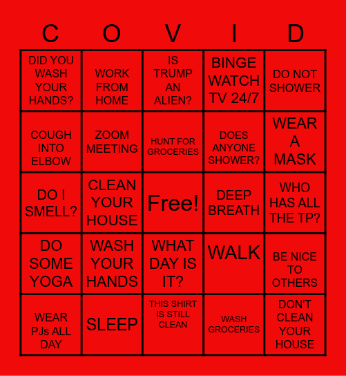 80s  NIGHT BINGO Card