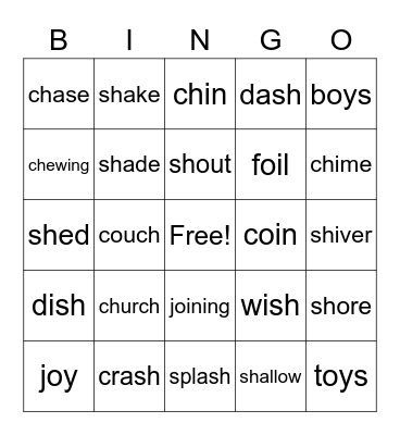 Bingo Extravaganza Bingo Card