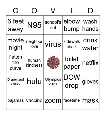 Courtyard Bingo Card