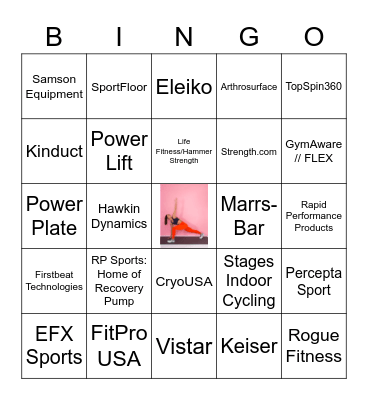 Have Fun Being Healthy Bingo Card