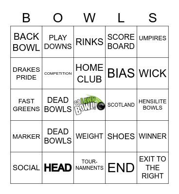 LAWN Bingo Card