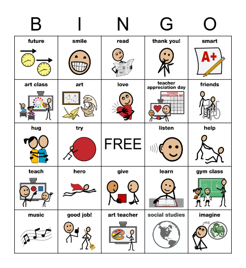 Wheatland Staff BINGO Card