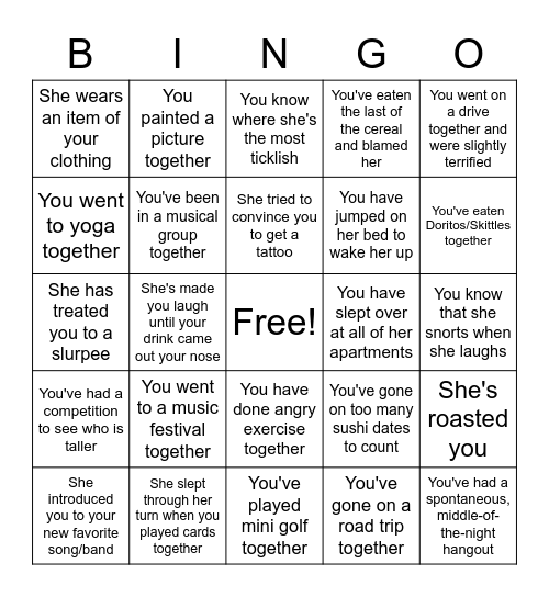 Ultimate Emtastic Bingo Card