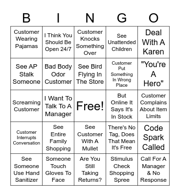 One Best Covid-19 Way Bingo Card