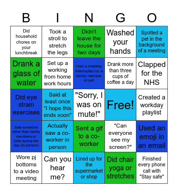 Qual Bingo Card