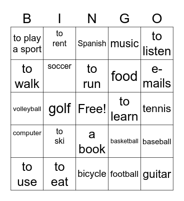 Isaac duffing Bingo Card