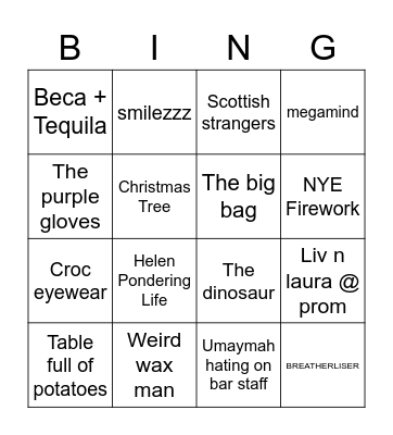 Krakow Bingo Card