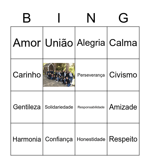 Jogo Bingo Dos Sentimentos