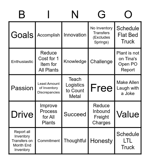 Purchasing Bingo Card