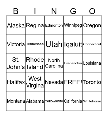 Classical Conversations Bingo Card