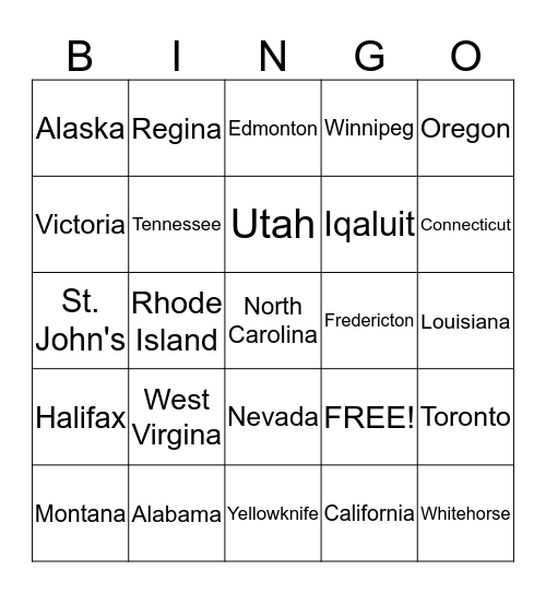 Classical Conversations Bingo Card
