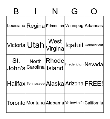 Classical Conversations Bingo Card